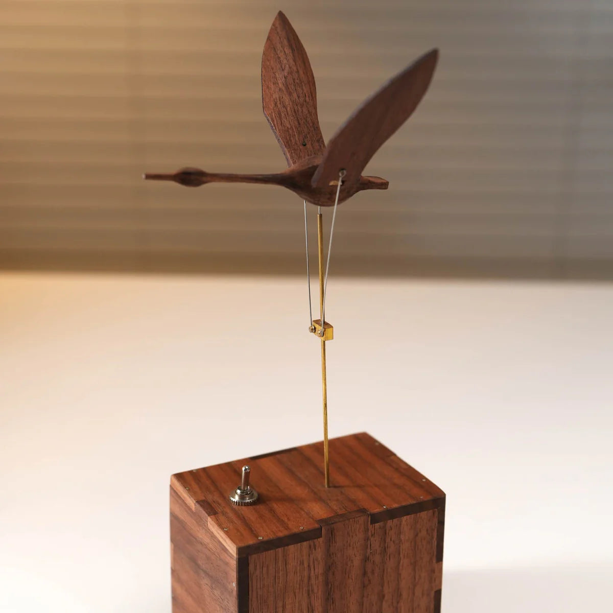 Handcrafted Walnut SwanAutomato