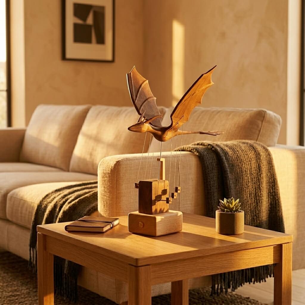 Everwoods™ Wooden Dragon — Power, At Rest