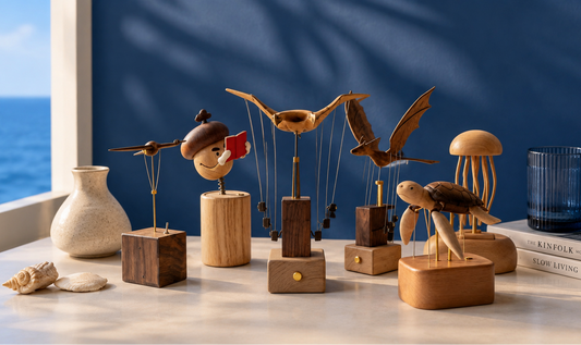 Handcrafted Wooden Desk Decor That Actually Earns Its Space
