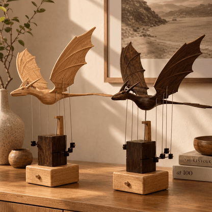 Everwoods™ Wooden Dragon — Power, At Rest