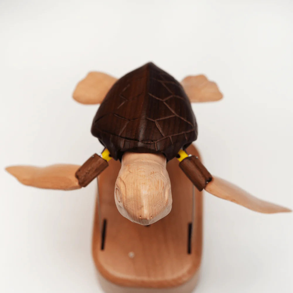 Everwoods™ Wooden Sea Turtle — Made to Slow You Down