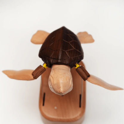 Everwoods™ Wooden Sea Turtle — Made to Slow You Down