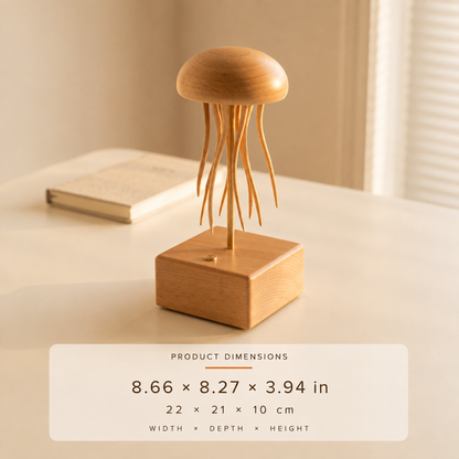 EverWoods™ Handcrafted Wooden Jellyfish Automaton