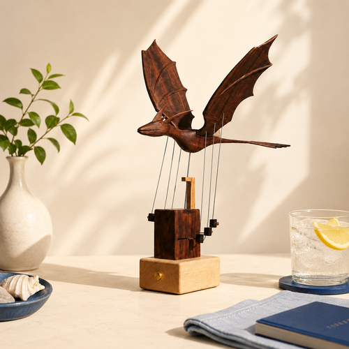 Everwoods™ Wooden Dragon — Power, At Rest