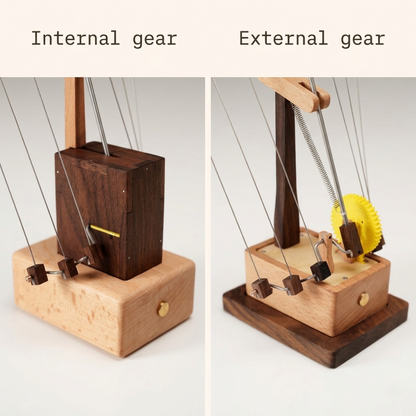 EverWood™ Wooden Manta Ray – Wings That Actually Move