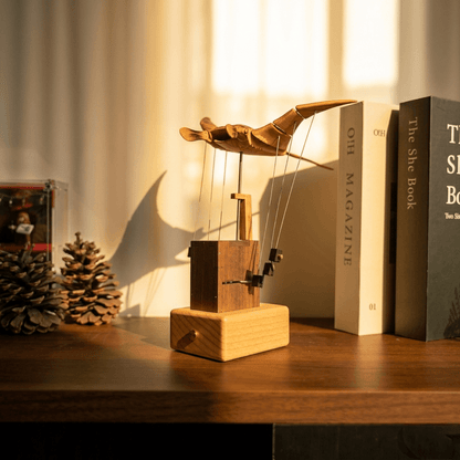 EverWoods™ Wooden Manta Ray – Wings That Actually Move