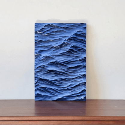 EverWoods™ Ocean Wave — Hand-Carved Wood Relief Art