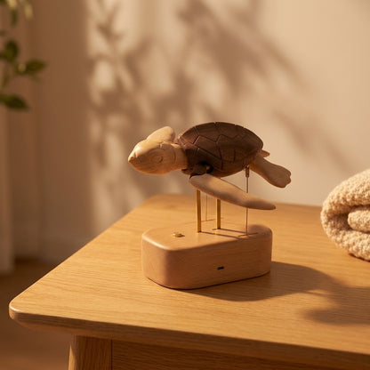 Everwoods™ Wooden Sea Turtle — Made to Slow You Down