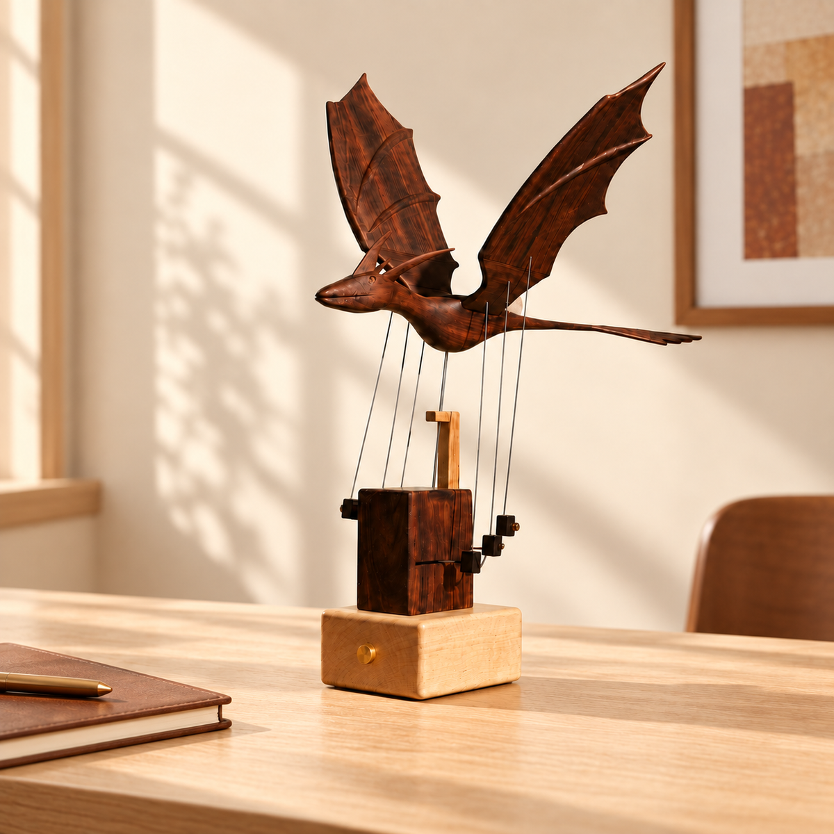 Everwoods™ Wooden Dragon — Power, At Rest