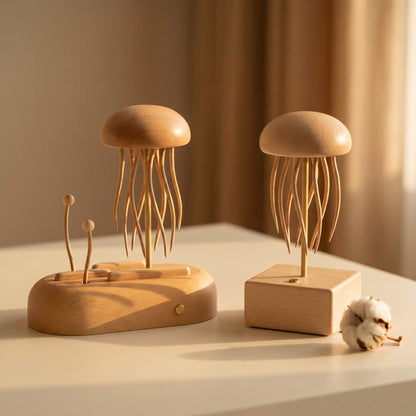 EverWood™ Handgefertigter Holz-Qualle-Automat