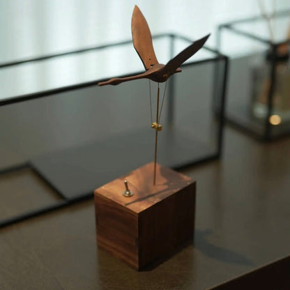 EverWood™ Handcrafted Walnut Swan Automato - Everwood