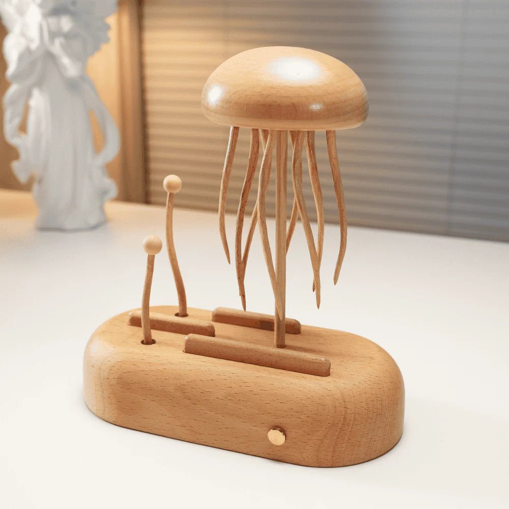 EverWood™Handcrafted Wooden Jellyfish Automaton - Everwood