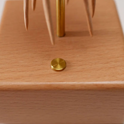 Handcrafted Wooden Jellyfish Automaton