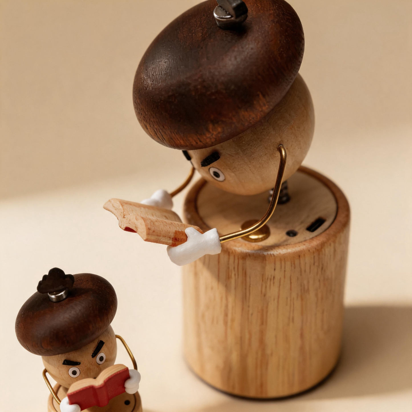 EverWood™ Handgefertigter Holz-Manta-Rochen-Automat