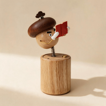 EverWood™ Handgefertigter Holz-Manta-Rochen-Automat