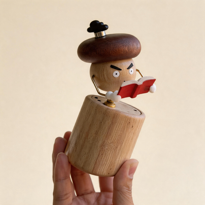 EverWood™ Handgefertigter Holz-Manta-Rochen-Automat