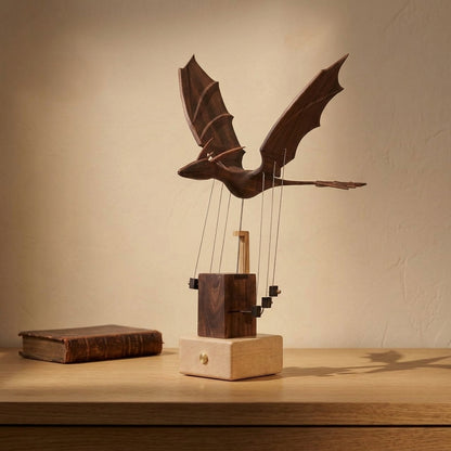 EverWood™ Handgefertigter Holz-Manta-Rochen-Automat