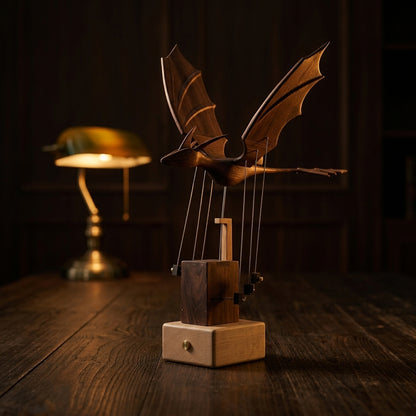 EverWood™ Handgefertigter Holz-Manta-Rochen-Automat