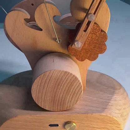 Everwoods™ Handcrafted Wooden Dolphin Automaton