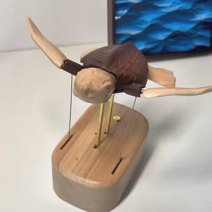 Everwoods™ Wooden Sea Turtle — Made to Slow You Down